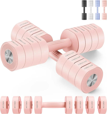 Adjustable Weight Dumbbell Set of 2