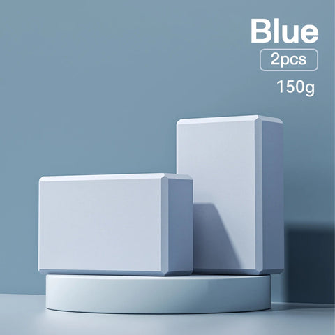 2PCS Yoga Building Blocks Cubes Pilates Bricks