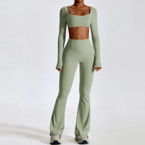 Yoga Suit 2 Piece Womens Gym Tracksuits
